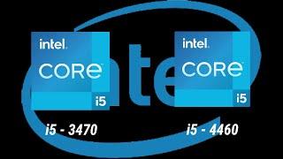 i5-3470 vs i5-4460 3rd gen vs 4th Gen Desktop Processor l Intel core Processor Spec Comparison