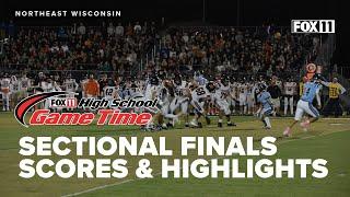 Wisconsin high school football sectional finals: Scores and highlights