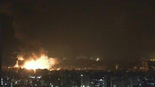 Massive Israeli overnight strike hits Beirut's southern suburbs | AFP