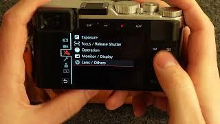 Leica D Lux 7   How To Open Exposure Settings