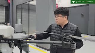 한빛드론 DJI AGRAS T50 국내 첫 1호 주인공 탄생!!