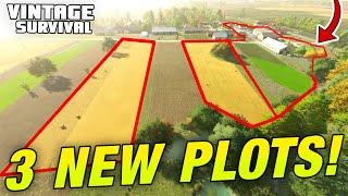 3 NEW PLOTS IN 3 EPISODES - Vintage Survival Farming Simulator 22 | Episode 32