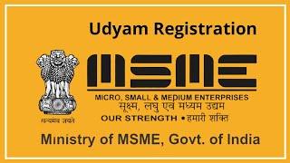 MSME Registration - Benefits of MSME - Udyam Registration