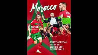 the first African team on the final world cup!!!!