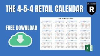 The 4-5-4 Retail Calendar | Free Download