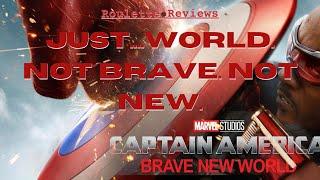 Roulette Reviews - Captain America: Brave New World (More Accurately...just "World")