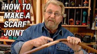 How to Make a Scarf Joint