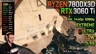 Call Of Duty: Warzone 3 Season 3 | RTX 3060 Ti + Ryzen 7 7800X3D  - 1080p, 1440p, 4K