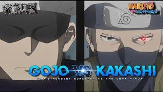 Gojo VS Kakashi FULL FIGHT ANIMATION IN HINDI - Jujutsu Kaisen Vs Naruto (HD)