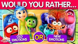 WOULD YOU RATHER Inside Out 2 Edition | Movie Quiz