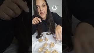 Probando Galleta de la FORTUNA #asmr  | MELCHUS #shorts