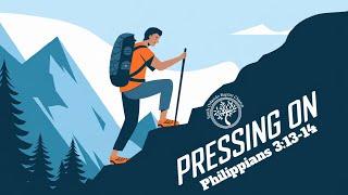 Dec. 29 - Pressing On - Philippians 3:13-14