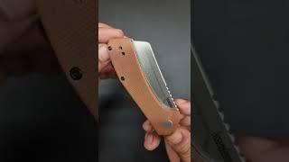 ASMR : Kershaw Static D2 Micarta (Brown)