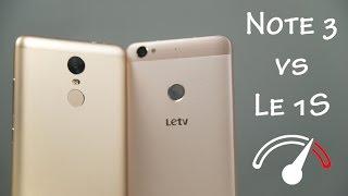 Redmi Note 3 vs Le 1S - Speed Test Comparison