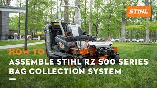 How to Assemble: STIHL RZ 500 Series Bag Collection System | STIHL Tutorial