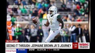 Seeing it through: Jermaine Brown Jr.'s journey