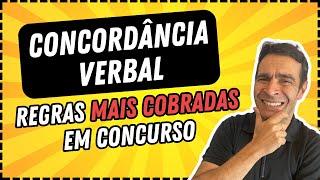  CONCORDÂNCIA VERBAL - Teoria e Questões para Concurso