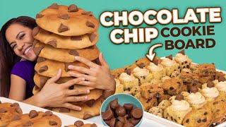 I caked GIANT CHOCOLATE CHIP COOKIES +| CCC Dessert platter!  How to Cake It with Yolanda Gampp