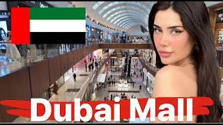 Best DUBAI MALL Walking Tour , Walking The Earth , 4K Video