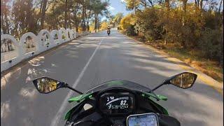 Kawasaki Ninja Zx4rr 2024 | Akrapovic Slip On Pure Exhaust Sound | POV Highway Ride | Izmir Turkey