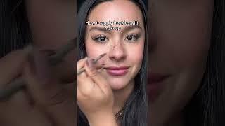 Easy freckle hack! #freckles #makeuphacks #IPSY