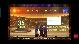 STT GDC India ranked 35th on India's Great Mid-Size Workplaces 2023 by Great Place to Work Institute