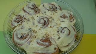 Cinnamon Rolls/سینمون رول با فراستنگ خامه‌ای