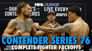 No Major Drama in Final Faceoffs for Season 8 of Dana White's Contender Series | DWCS 76