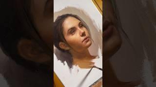 HOW TO PAINT A PORTRAIT ️ #artist