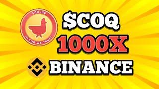 GRAND NEWS COQ INU PRICE PREDICTION 2025 || BINANCE LISTING || 1000X POTENTIAL ???