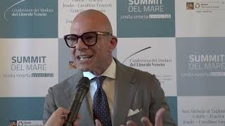 Intervista a Alessandro Berton, Presidente della UnionMare Veneto - Conferenza Stampa Venezia