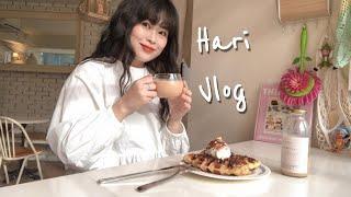 하리 Vlog | 4학년 뷰티과 개강브이로그/뷰티과 일상/4학년/친구랑 카페가기/졸업작품발표