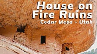 Hike to House on Fire Ruins - Cedar Mesa Utah