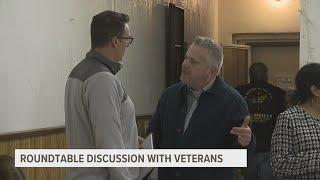 Rep. Eric Sorensen hosts roundtable in the Quad Cities on veteran healthcare