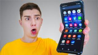 ОБЗОР НА СГИБАЕМЫЙ ТЕЛЕФОН ЗА 100 000 РУБЛЕЙ ! Samsung Galaxy Z Flip !