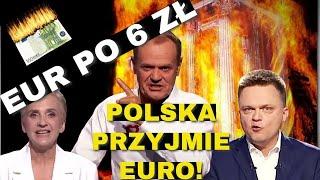 KURS EURO PO 9 ZŁ! UPADEK PLN DO DOLARA! KURSY WALUT WYKRES ANALIZA NA ŻYWO