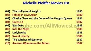 Michelle Pfeiffer Movies List