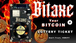 BITAXE  401 SUPRA - Your BITCOIN Lottery Ticket! Bitcoin Mining.