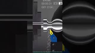 Facing  turning  chamfer  Radius CNC PROGRAMMING #cnc #cncprogramminginhindi #VMCmachine #vmc