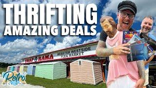 Thrifting Swap-O-Rama In Webster Florida For More Amazing Deals | Thrift With Me