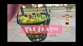 [Vlog] #24 미국 골프연습장은 어떻게 생겼을까?|어디서도 볼 수 없었던 로디제니 골프실력|야구?골프?|골프도전기