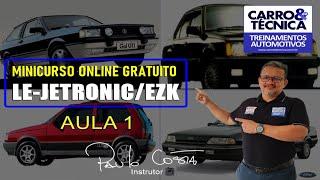 RESENHA TÉCNICA P1 | MINICURSO GRATUITO LE - JETRONIC