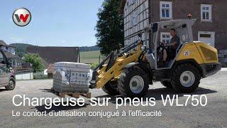 Efficace à chaque utilisation : la nouvelle chargeuse sur pneus WL750 de Wacker Neuson