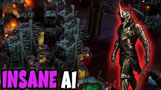 INSANE AI | Mordor's Secret STRATEGY VS Gondor ! | Battle for Middle Earth 2.22