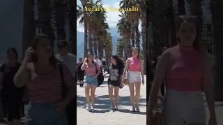 Antalya Turkey ! Antalya Konyaaltı ! Antalya Street Tour ! Antalya Tour 2024 !