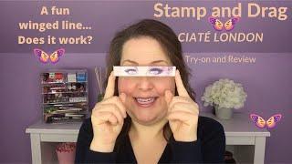 Ciate London Stamp And Drag Try On And Review