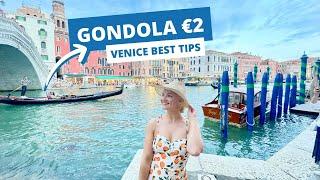 Venice cheap gondola ride and best tips