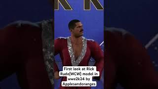 First look at Rick Rude(WCW) model in wwe2k24