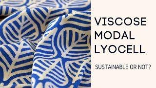 The sustainable wardrobe: wood-based fabric selection.