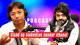 Stand Up Comedian Sundar Khanal !! Comedy Durbar!! Biswa Limbu Podcast ep 337